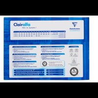 Clairefontaine Kopierpapier Clairalfa DIN A4 160 g/qm 250...